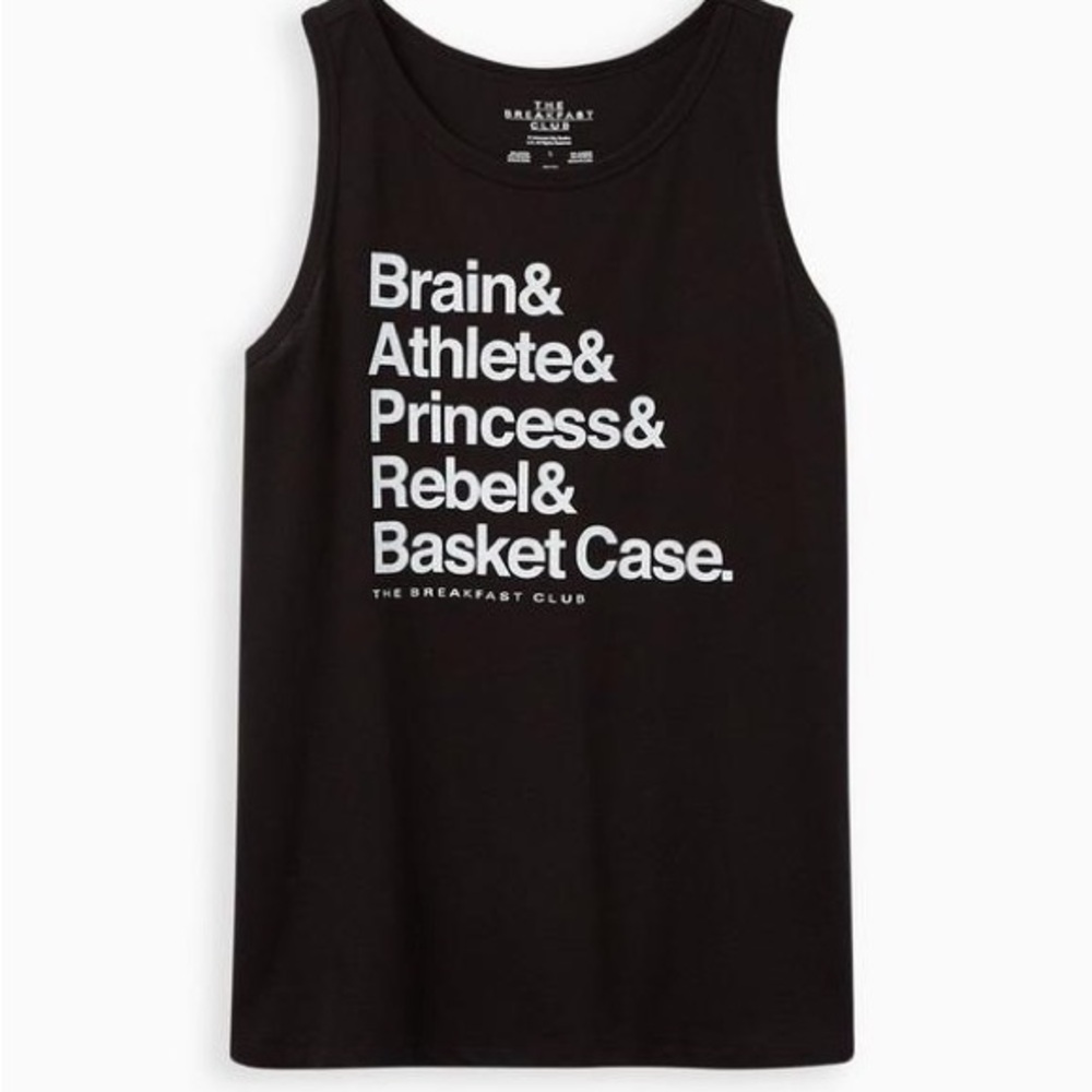 Classic Fit Tank - Breakfast Club Black